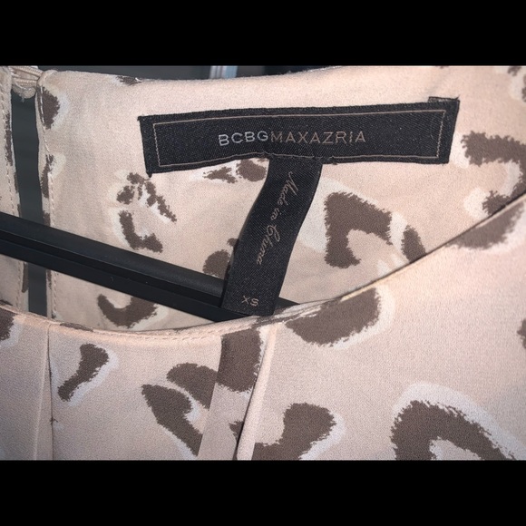 ✅ $10 ADD-ON ONLY ✅ BCBG Max Azria Cream Leopard Print Dress XS ✅ $10 ADD-ON ON✅ - Picture 10 of 15